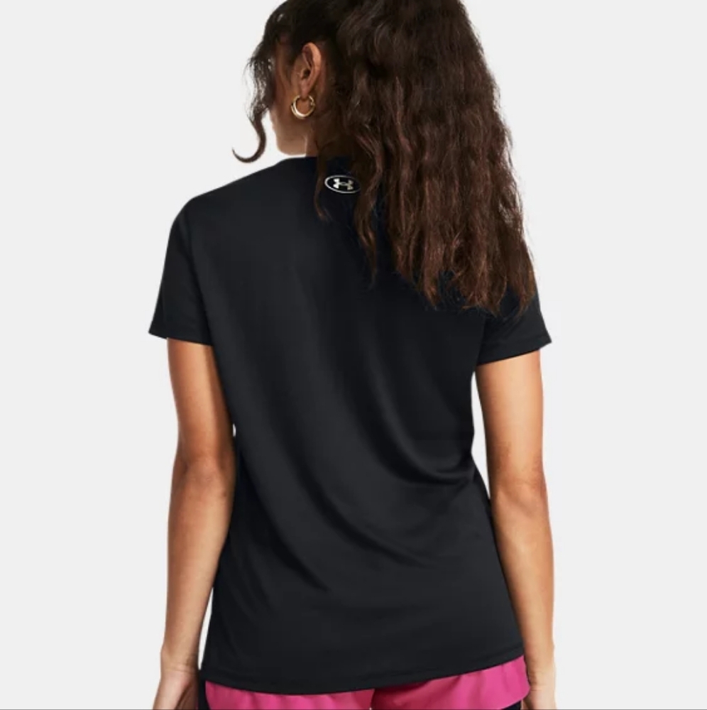 Under Armour Black Fitted Crew Neck T-Shirt